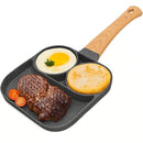 Frigideira Antiaderente Com 3 Divisórias - Multiuso