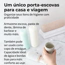 Porta Escova e Creme Dental Portátil – Proteção e Higiene