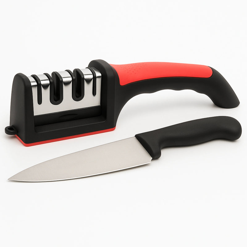 Afiador de Facas 4 em 1 - Multifuncional, Prático