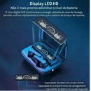 Fone Bluetooth M19 TWS 5.3 – Som Imersivo 9D, Touch e Display Digital