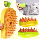 Escova Elétrica para Banho de Pets com jato de água – Massageadora, Higiênica e Removedora de Pelos para Cães e Gatos