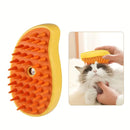 Escova Elétrica para Banho de Pets com jato de água – Massageadora, Higiênica e Removedora de Pelos para Cães e Gatos