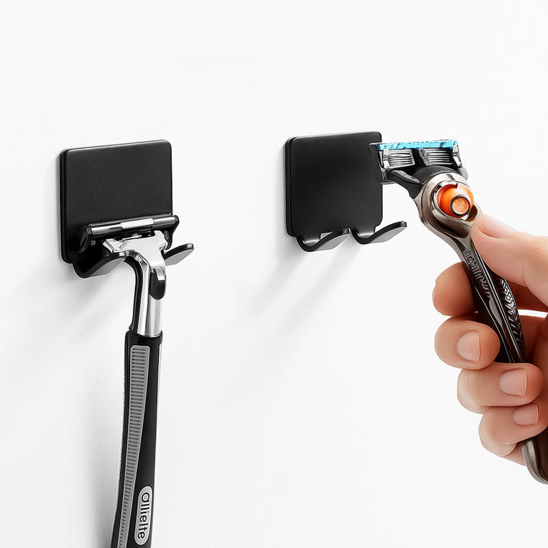 KIT 6 - Suporte Multifuncional de Parede – Aço Inoxidável