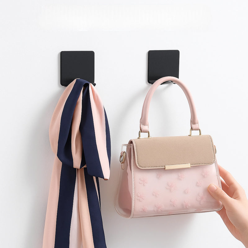 KIT 6 - Suporte Multifuncional de Parede – Aço Inoxidável