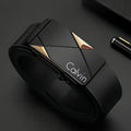 Cinto Masculino Elegante em PU – Design Moderno