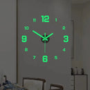 Relógio de Parede Decorativo Moderno 40cm – Design Frameless em Acrílico