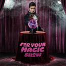 Luminária Plasma Ball de Vidro 8” com Sensor de Toque e Som – Luz Decorativa Atmosférica