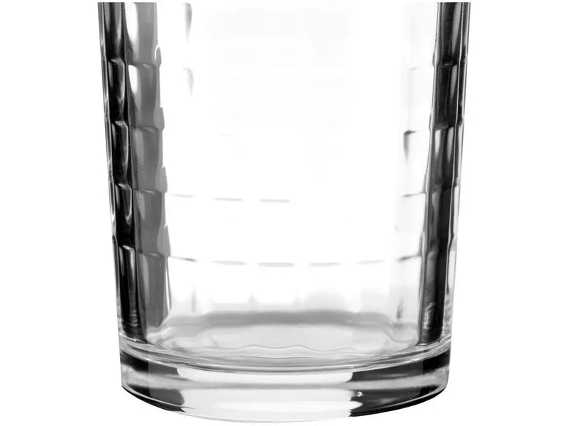 Conjunto 6 Copos de Vidro Haus Concept 255ml – Design Waffle Elegante