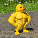 Estátua Muscle Duck 3D – O Detalhe Irreverente Que Arranca Sorrisos e Olhares