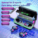 Fone de Ouvido Bluetooth E10 TWS V5.1 Sem Fio