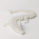 Estátua do Dragão Divino 3D com Luz Noturna – Decorativa