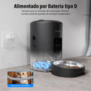 Alimentador Automático Inteligente Newpet 2L com Wi-Fi – Para Gatos
